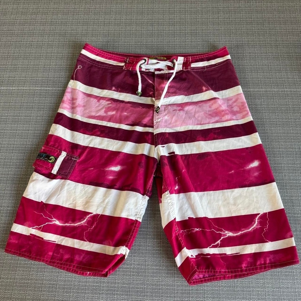 Y2K Banana Split Board Shorts